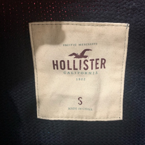 Hollister navy Blue H logo cardigan - Picture 4 of 4